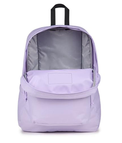 JanSport Superbreak Backpack - Durable, Lightweight Premium Backpack, Pastel Lilac - color: Pastel Lilac