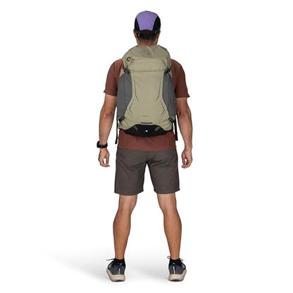 Osprey Hikelite 32L Durable Hiking Backpack - Travel Daypack with Rain Cover for Men and Women, Graphite Purple - color: Graphite Purple, style: 32l