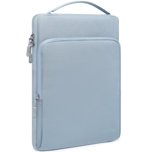 HYZUO 13 Inch Laptop Bag Sleeve Case for MacBook Air 13 M5 M4 M3 M2 M1 A3449 2026-2018, 13" MacBook Neo 2026 A3404, MacBook Pro 13 M2 M1 2026-2016, iPad Pro/Air 13, Surface Pro, XPS 13, Pale Blue - color: Pale Blue, size: 13 Inch