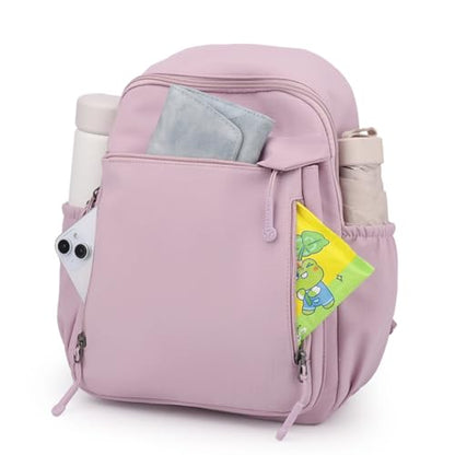 YANAER Mini Backpack for Women Small Backpack Lightweight Purse Cute Stylish College Bookbag Casual Daypack Work Travel PartyBlue - color: Blue