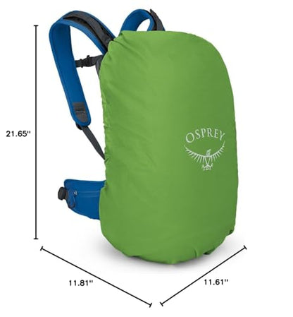 Osprey Escapist 30L Biking Backpack, Postal Blue, Medium/Large - color: Postal Blue, size: 30L - Medium/Large