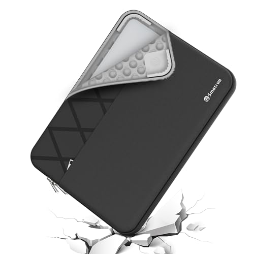 Smatree 13.5 inch Laptop Sleeve for HP Dragonfly Folio G3/G3 2-in-1 Notebook PC, 13 inch Protective Laptop Case with Accessory Pocket, YKK Zipper, Patented Super Corner Design (E432) - color: Elite-Black, size: for 13 inch HP Dragonfly Folio(E432)