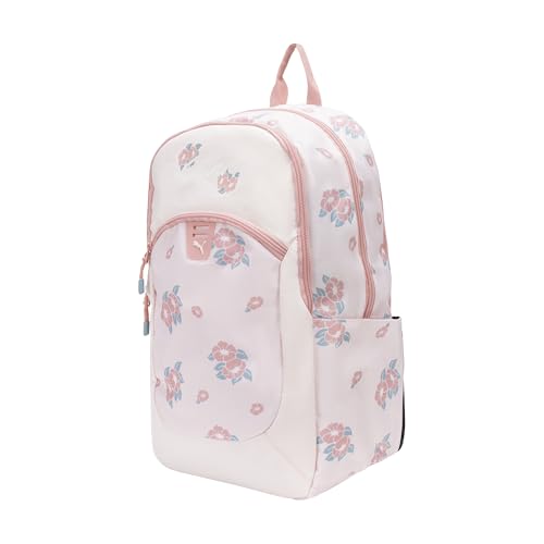 PUMA Rally 300 Backpack, Pink Combo, OS - color: Jasmine Flower/Seafoam