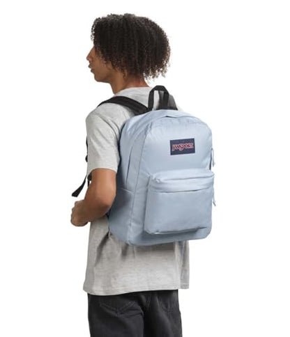 JanSport SuperBreak One Backpacks - Durable, Lightweight Bag with 1 Main Compartment, Front Utility Pocket with Built-in Organizer - Premium Backpack - Blue Dusk - color: Blue Dusk