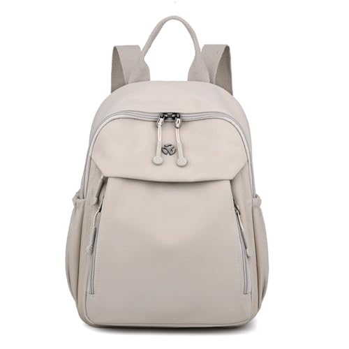 YANAER Mini Backpack for Women Small Backpack Lightweight Purse Cute Stylish College Bookbag Casual Daypack Work Travel PartyOffwhite - color: Offwhite