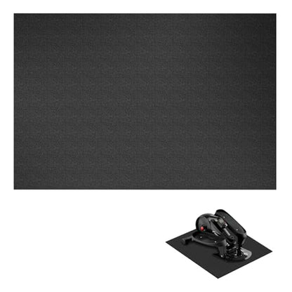Non-Slip Elliptical Exercise Mat for Under Desk Elliptical Machines Non-Slip Mat for Under Desk Elliptical, Elliptical Mats for Seniors Home Sports Mats and Mini Elliptical Exercise Bikes