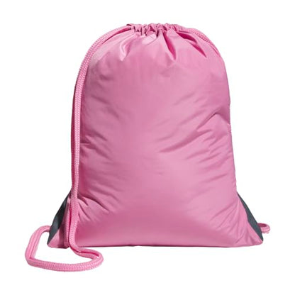 adidas Alliance Sackpack – Drawstring Backpack for Sports, Small Gym Bag, Tropic Bloom/Clear Pink/3, OSFA - color: Tropic Bloom/Clear Pink/3