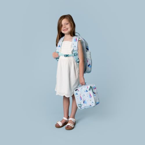 Simple Modern Large Disney Kids Backpack for School Girls and Boys | Elementary Backpack for Teen | Fletcher Collection | Kids - 16" tall | Frozen Swirls - color: Disney: Frozen Swirls, style: Kids Large