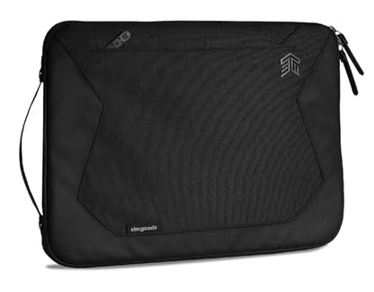 STM Myth Fleece-Lined Laptop Sleeve with Removable Strap for 13" Laptop - Black (stm-114-184M-05) - color: Black, size: 13-Inch