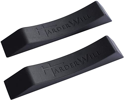 Deadlift Jack Alternative (1 Pair) Easy to Load and Unload Weight Plates, Perfect for Deadlift, Crossfit, Powerlifting, Weightlifting, Home Gym for Your Gym Bag - color: C: Black