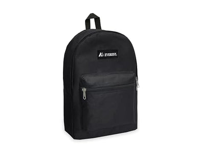 Everest 1045K Basic Backpack, 15", Black - color: Black