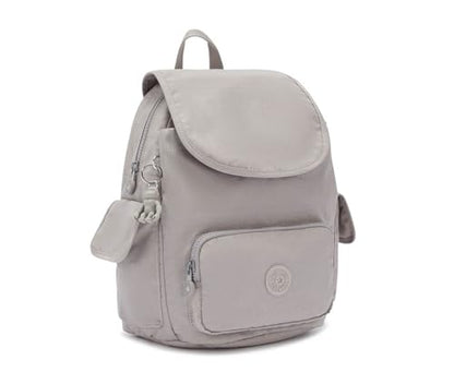 Kipling Women's City Pack S Backpacks, Grey Grey, 27x33.5x19 Centimeters (B x H x T) - color: Grey Grey, size: 27x33.5x19 centimeters (B x H x T)