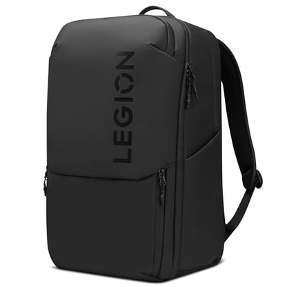 Lenovo Legion Gaming Laptop Backpack GB800, 21L Capacity, Fits 17-inch Laptops, Water Resistant, Three Main Compartments & 19 Specialiized Pockets, Black - size: 17 inches, style: Gb800 Black