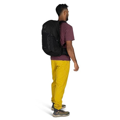 Osprey Talon 22L Men's Lightweight Hiking Backpack - Small Daypack for Travel & Camping, Black/Coal Grey - color: Black/Coal Grey, size: 22L - Standard Fit