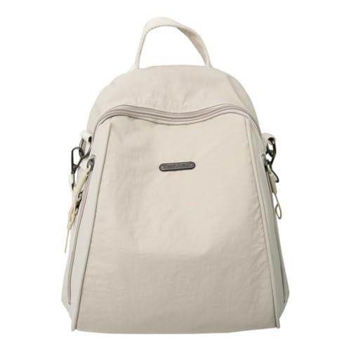 Fashionable Small Backpack for Women Casual Daypack with Multiple Pockets Crossbody Shoulder Bag for Travel Daily Use - color: R