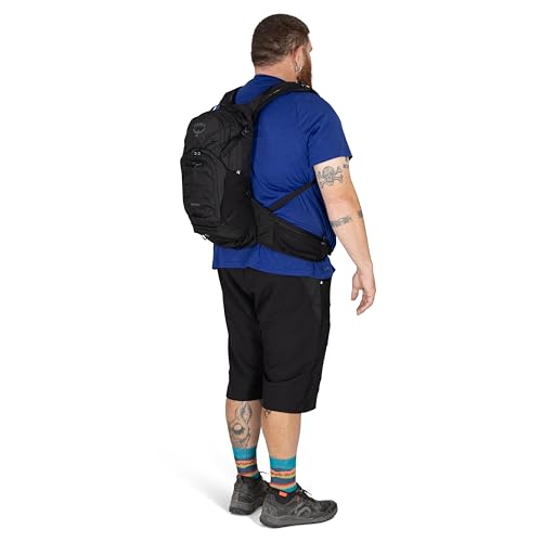 Osprey Raptor 14L Men's Mountain Biking Backpack with Hydraulics Reservoir - color: Black, style: 14l (Extended Fit)