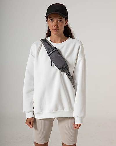 WATERFLY Packable Small Crossbody Sling Backpack Shoulder Chest Bag Daypack for Hiking Traveling Grey - color: New Grey