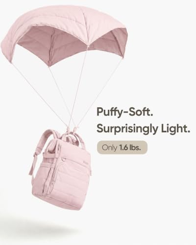 BELALIFE Baby Diaper Backpack Bag, Baby Essentials Travel Backpack for Moms Dads, with Changing Pad, Insulated Bottle Holders & Stroller Straps, Pink - color: Pink