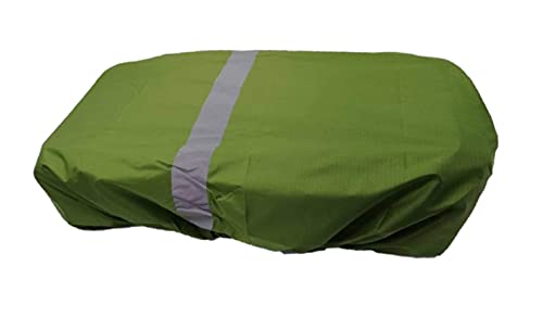 Waterproof Rucksack Cover Backpack Rain Cover 30L-100L for Travel Climbing Hiking (Army Green-Reflective, 70L-80L) - color: Army Green-reflective, size: 70L-80L