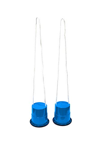 bintiva Bucket Stilts for Kids - Mini Balance Walkers for Children - Platform Steppers