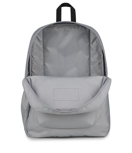 JanSport Cross Town Backpack - Simple Bag for Everyone with 1 Main Compartment, Front Utility Pocket - Premium Class Accessories - Grounded Grey - color: Grounded Grey