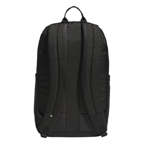 adidas Amplifier Backpack for Laptop, School and Gym, 28L, Black/Gold Metallic/Bungie, OSFA - color: Black/Gold Metallic/Bungie