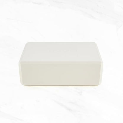 MYGA Yoga Block,Lightweight EVA Foam Yoga Brick,High Density Non-Slip Block for Yoga Poses, Pilates, Balance and Flexibility - color: Cream