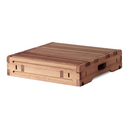 Wooden Platform, one Step Stool for The Elderly and Children, Porch Steps, Mobile Steps, Suitable for Disabled, Elderly, and Children - size: 15.75