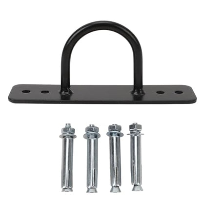 Battle Ropes Anchor Bracket | 300KG Iron Wall Ceiling Mount | Exercise Anchor for Suspension Trainers/Workout Bands/Boxing Equipment