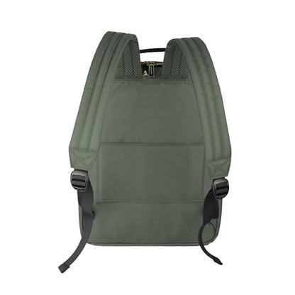 Kenneth Cole REACTION Women's Chelsea Chevron 15" Laptop and Tablet Backpack, Olive - color: Olive