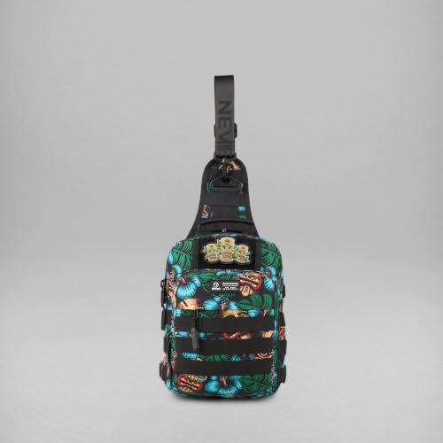 WOLFpak Tactical Sling Bag for Concealed Carry, EDC | Everday Crossbody Daypack - color: Tiki