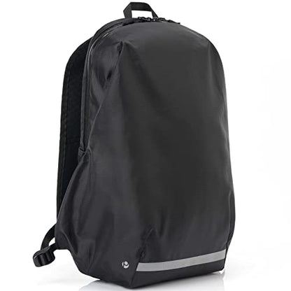 PUREVAVE 16L Hiking Backpack Lightweight Nylon Travel Daypack with Vented Harness and Ergonomic Shoulder Straps, Black