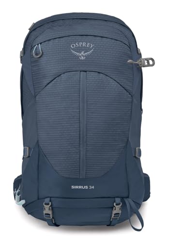Osprey Sirrus 34L Women's Hiking Backpack, Muted Space Blue - color: Muted Space Blue, size: 34L