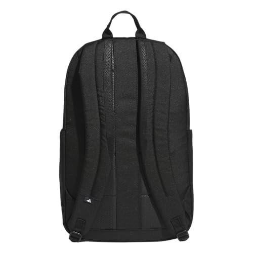 adidas Amplifier Backpack for Laptop, School and Gym, 28L, Black/White/Regular, OSFA - color: Black/White/Regular