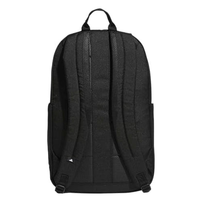 adidas Amplifier Backpack for Laptop, School and Gym, 28L, Black/White/Regular, OSFA - color: Black/White/Regular