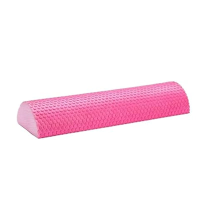 30-45cm Half Round EVA Massage Foam Roller Yoga Pilates Fitness Equipment Balance Pad Yoga Blocks With Massage Floating Point - color: E