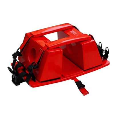 Foldable Spine Stretcher with Head Imlizer - Water- Floating Backboard for Lifeguards, Emerncy Responders, and Lifesaving Situats - color: Head Immobilizer