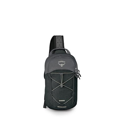 Osprey Quasar Shoulder Sling Bag - Everyday Crossbody Backpack with Laptop Sleeve, Bottle Pocket, & Phone Pocket, Phantom Grey Heather - color: Phantom Grey Heather