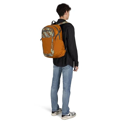 Osprey Flare Commuter Laptop Backpack - color: Kazuma Print Toffee Orange