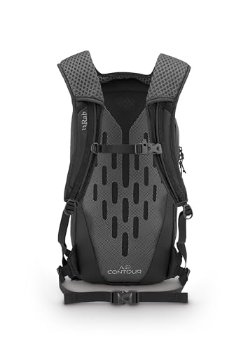 Rab Tygen Backpack - color: Black, size: 12-Liter (Back Length - Medium)