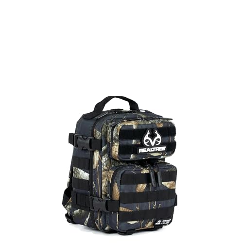 WOLFpak 9L Tactical Sling Bag |Concealed Carry CCW Backpack | Military Crossbody EDC Daypack Molle Chest Shoulder Pack for Hiking, Travel, Work | (Realtree Edge Black) - color: Black