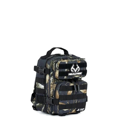 WOLFpak 9L Tactical Sling Bag |Concealed Carry CCW Backpack | Military Crossbody EDC Daypack Molle Chest Shoulder Pack for Hiking, Travel, Work | (Realtree Edge Black) - color: Black