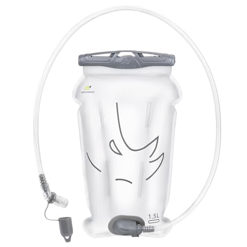 N NEVO RHINO Hydration Bladder 2L-3L,Water Reservoir for Hiking Backpack Leak Proof Water Storage Bladder,BPA-Free Water Pouch Hydration Pack for Camping Cycling Running - color: 1.5L water bladder