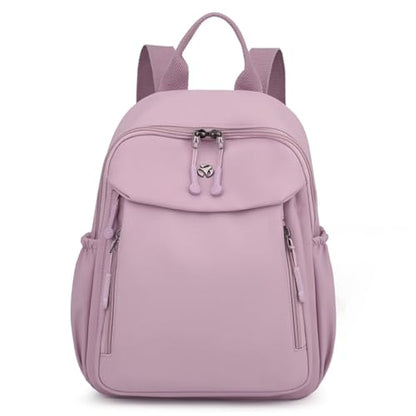 YANAER Mini Backpack for Women Small Backpack Lightweight Purse Cute Stylish College Bookbag Casual Daypack Work Travel PartyTaro purple - color: Taro Purple