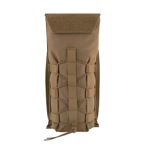 PETAC GEAR 1.5L / 3L Tactical Hydration Pack，Molle Carrier Pouch for 50 oz /100 oz Hydration Bladder Daypack Water Backpack. - color: CB, size: 3L bag only