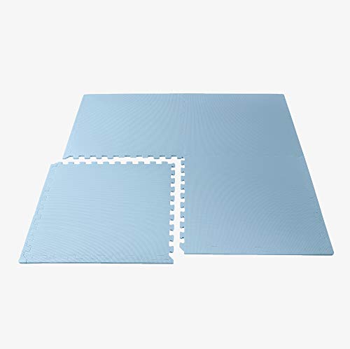 We Sell Mats 1/2-inch Multi-Purpose, Sky Blue, 24 Sq Ft (6 Tiles)