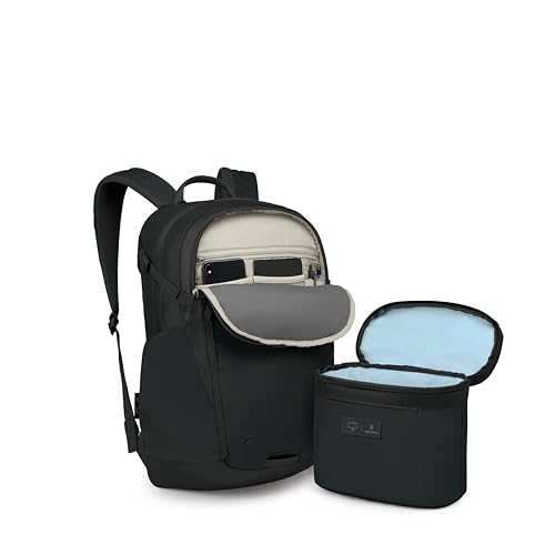 Osprey Axis Campus Laptop Backpack x Hydro Flask 5L Lunch Bag - Everyday Commuter Bundle for Campus and Work, Black - color: Black