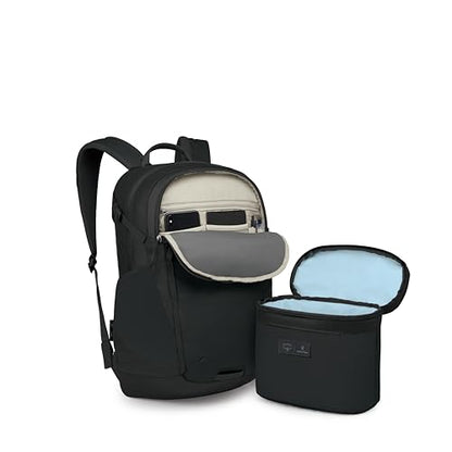 Osprey Axis Campus Laptop Backpack x Hydro Flask 5L Lunch Bag - Everyday Commuter Bundle for Campus and Work, Black - color: Black