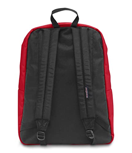 JanSport SuperBreak One Backpacks - Durable, Lightweight Bookbag with 1 Main Compartment, Front Utility Pocket with Built-in Organizer - Premium Backpack, Red Tape - color: Red Tape