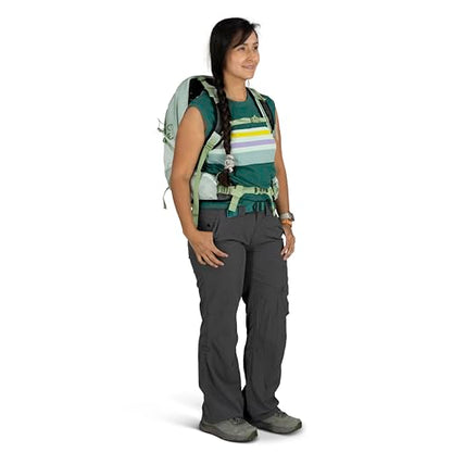 Osprey Tempest 22L Women's Lightweight Hiking Backpack - Small Daypack for Travel & Camping, Frosty Mint Green/Botanica - color: Frosty Mint Green/Botanica, size: 22L - Standard Fit